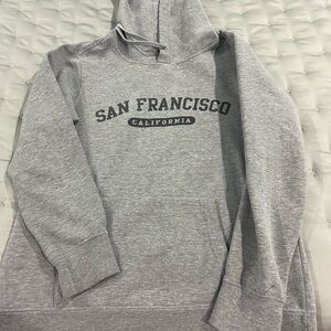 San Francisco Gray Hoodie